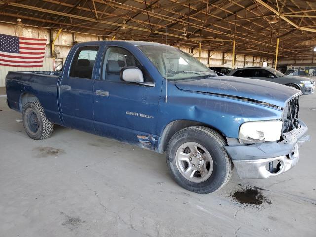 1D7HA18N84S649891 - 2004 DODGE RAM 1500 ST BLUE photo 4