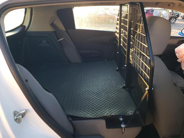 1G1JG6SB1K4139334 - 2019 CHEVROLET SONIC WHITE photo 11