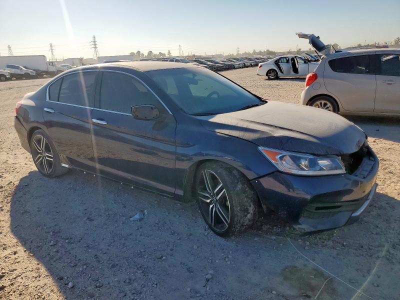1HGCR2F53GA192280 - 2016 HONDA ACCORD SPORT Көк фото 4