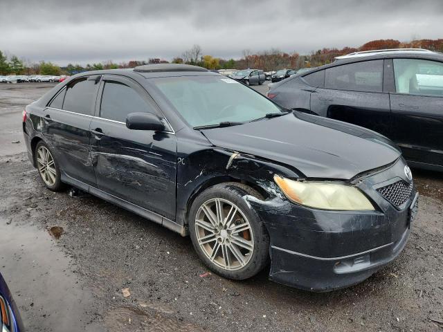 4T1BK46K07U015941 - 2007 TOYOTA CAMRY LE BLACK photo 4