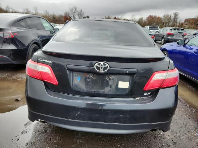 4T1BK46K07U015941 - 2007 TOYOTA CAMRY LE BLACK photo 6