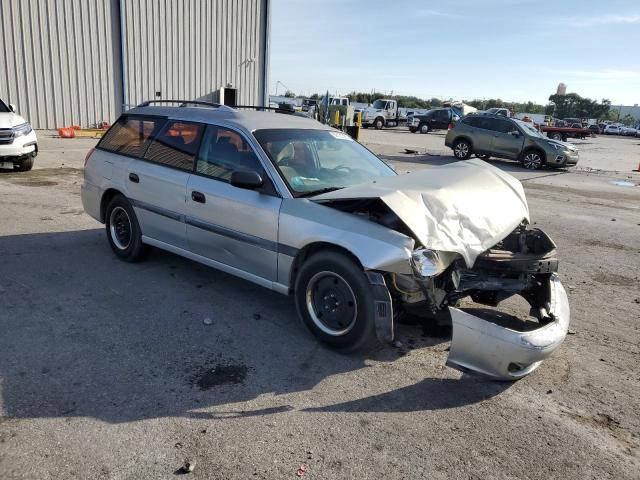 4S3BH635127307344 - 2002 SUBARU LEGACY L SILVER photo 4