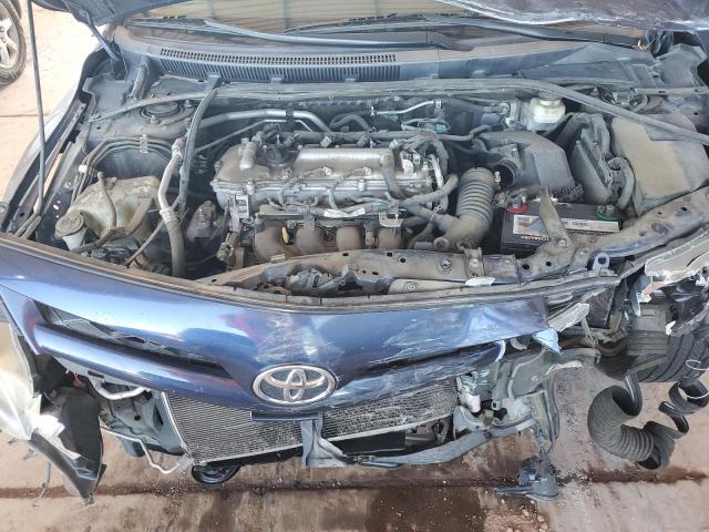 5YFBU4EE0DP113208 - 2013 TOYOTA COROLLA BASE Mavi foto 11