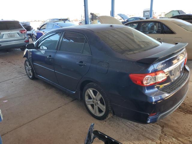 5YFBU4EE0DP113208 - 2013 TOYOTA COROLLA BASE Mavi foto 2