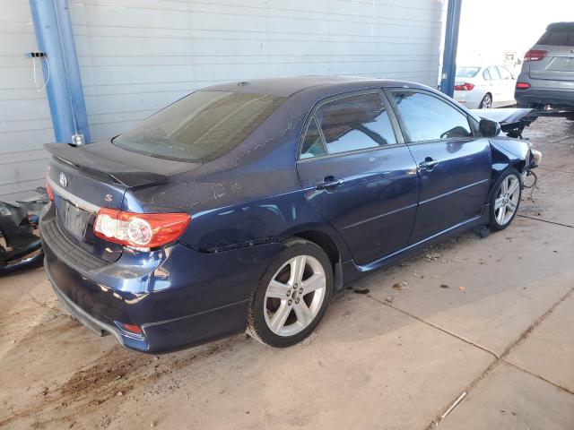 5YFBU4EE0DP113208 - 2013 TOYOTA COROLLA BASE Mavi foto 3