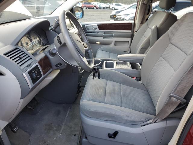 2A4RR5D14AR415644 - 2010 CHRYSLER TOWN & COU TOURING წითელი ფოტო 7