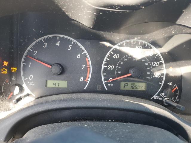 2T1BU4EE3DC980831 - 2013 TOYOTA COROLLA BASE أسود صورة 9