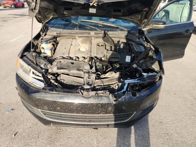 3VWDP7AJ2DM421313 - 2013 VOLKSWAGEN JETTA SE BLACK photo 11