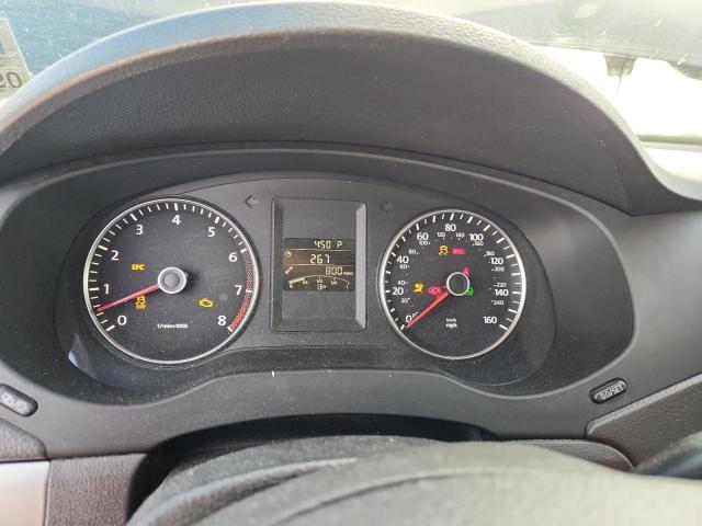 3VWDP7AJ2DM421313 - 2013 VOLKSWAGEN JETTA SE BLACK photo 9