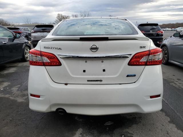 3N1AB7AP4DL729388 - 2013 NISSAN SENTRA S WHITE photo 6