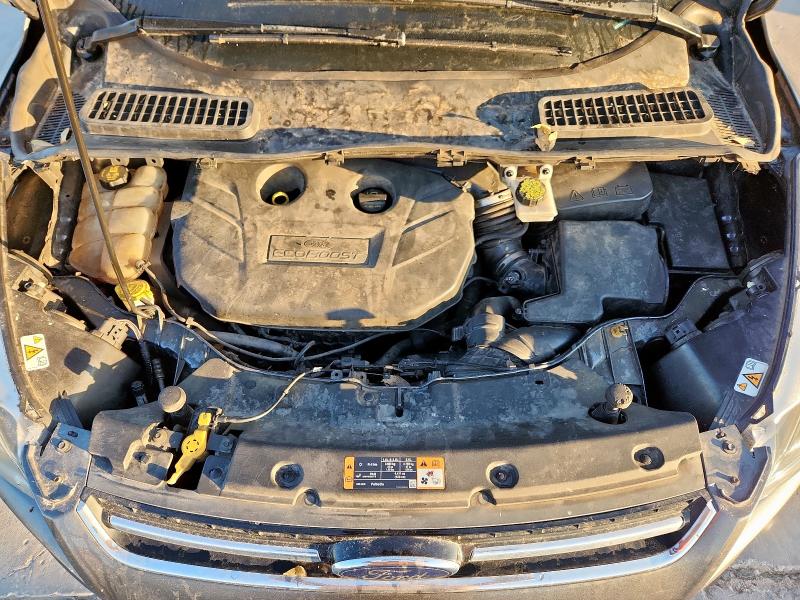 1FMCU0J99FUC40305 - 2015 FORD ESCAPE TITANIUM Сұр фото 12