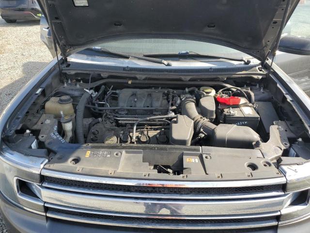 2FMGK5C8XFBA00498 - 2015 FORD FLEX SEL GRAY photo 12