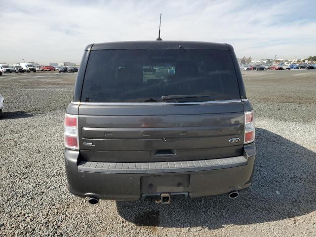 2FMGK5C8XFBA00498 - 2015 FORD FLEX SEL GRAY photo 6