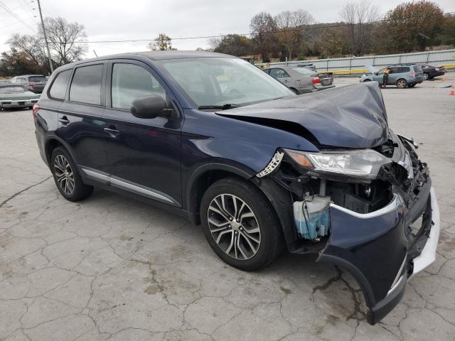 JA4AZ3A39GZ017576 - 2016 MITSUBISHI OUTLANDER SE BLUE photo 4