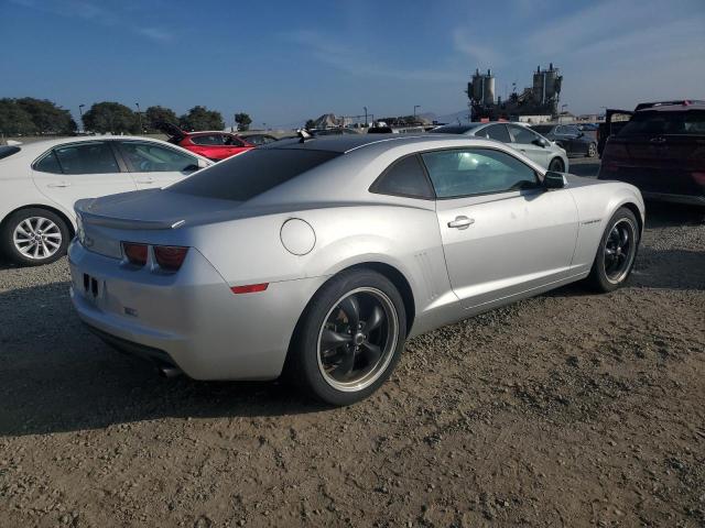 2G1FE1E31D9183529 - 2013 CHEVROLET CAMARO LS SILVER photo 3