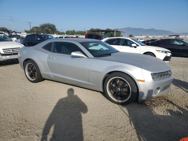 2G1FE1E31D9183529 - 2013 CHEVROLET CAMARO LS SILVER photo 4