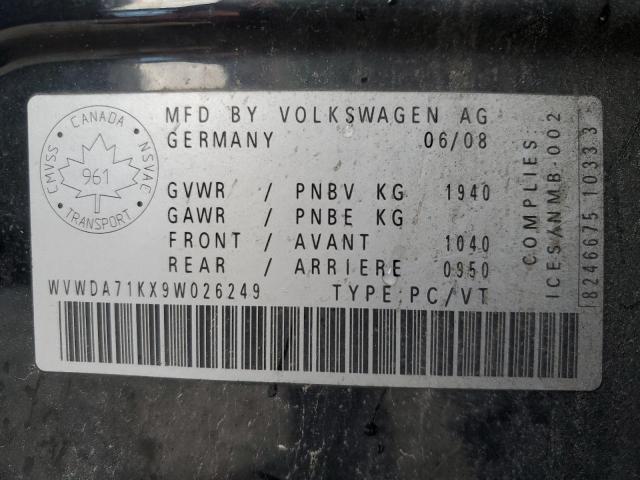 WVWDA71KX9W026249 - 2009 VOLKSWAGEN RABBIT Qara foto 13