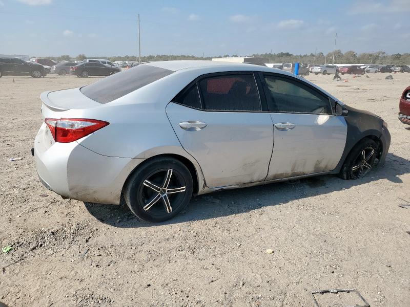 5YFBURHE8GP465711 - 2016 TOYOTA COROLLA L SILVER photo 3