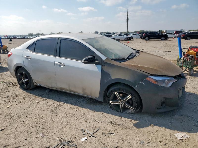 5YFBURHE8GP465711 - 2016 TOYOTA COROLLA L SILVER photo 4