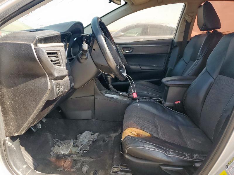 5YFBURHE8GP465711 - 2016 TOYOTA COROLLA L SILVER photo 7