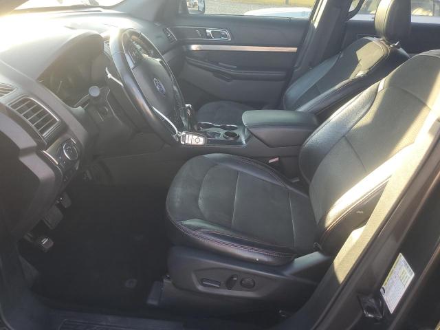 1FM5K7D87KGA38808 - 2019 FORD EXPLORER XLT ნაცრისფერი ფოტო 7