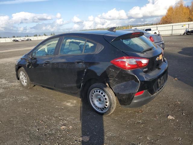 3G1BC6SM5KS547479 - 2019 CHEVROLET CRUZE LS Черный фото 2