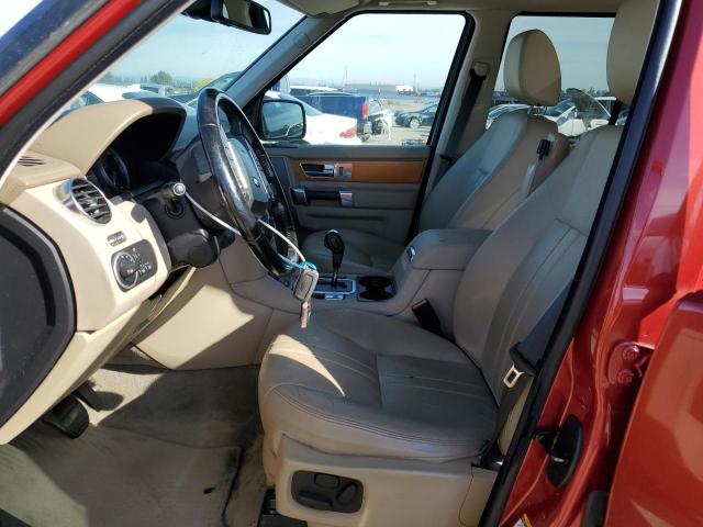 SALAG2D47BA552478 - 2011 LAND ROVER LR4 HSE წითელი ფოტო 7