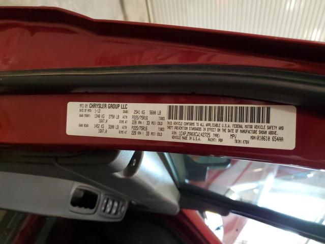 1C4PJMAK0CW142725 - 2012 JEEP LIBERTY SPORT Qırmızı foto 13