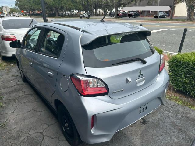 ML32AUHJ3MH011398 - 2021 MITSUBISHI MIRAGE ES SILVER photo 3