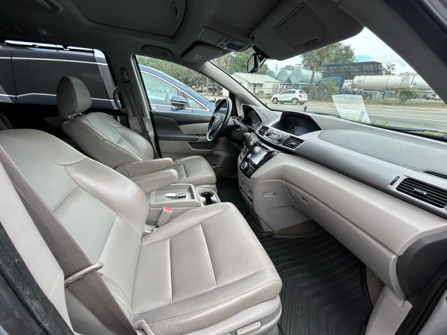 5FNRL5H67EB115787 - 2014 HONDA ODYSSEY EXL SILVER photo 5