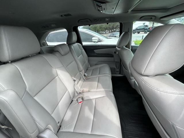 5FNRL5H95FB048456 - 2015 HONDA ODYSSEY TOURING BLUE photo 6