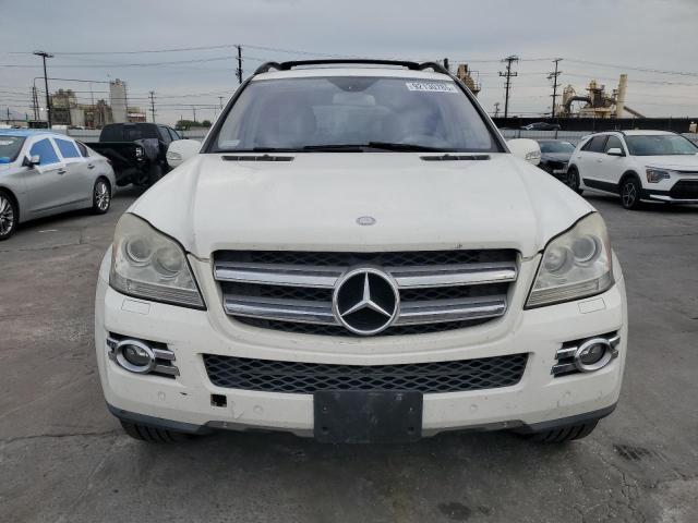4JGBF71E47A219344 - 2007 MERCEDES-BENZ GL 450 4MATIC WHITE photo 5