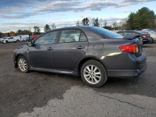 1NXBU4EE5AZ350349 - 2010 TOYOTA COROLLA BASE GRAY photo 2