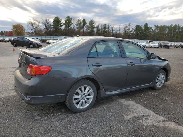 1NXBU4EE5AZ350349 - 2010 TOYOTA COROLLA BASE GRAY photo 3