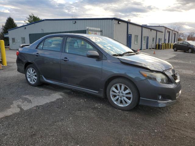 1NXBU4EE5AZ350349 - 2010 TOYOTA COROLLA BASE GRAY photo 4