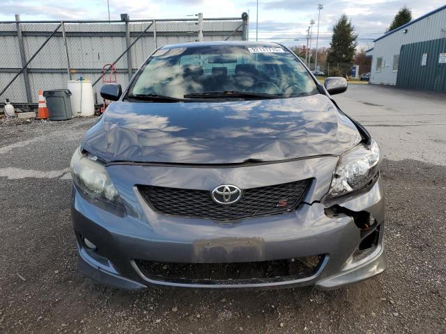 1NXBU4EE5AZ350349 - 2010 TOYOTA COROLLA BASE GRAY photo 5