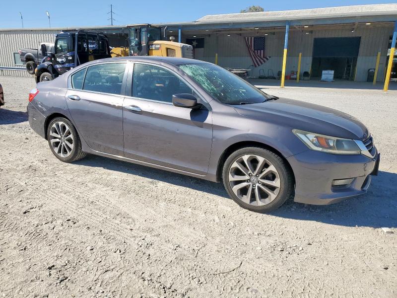1HGCR2F52FA107766 - 2015 HONDA ACCORD SPORT 灰色 照片 4