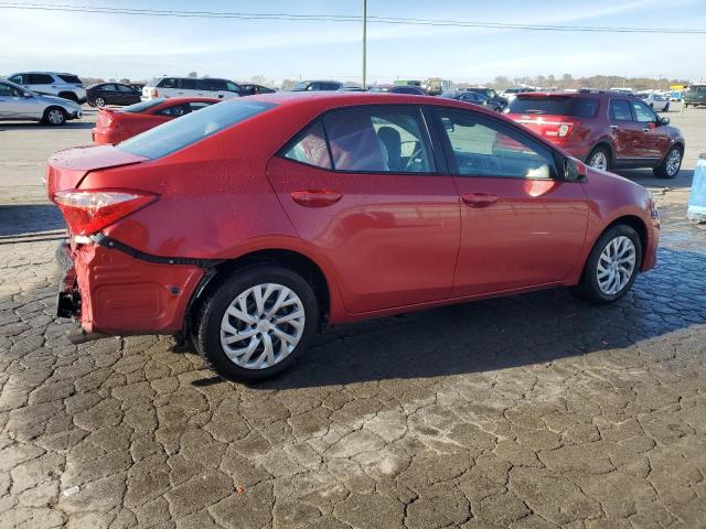 5YFBURHE3JP821408 - 2018 TOYOTA COROLLA LE L RED photo 3