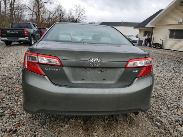 4T1BF1FK1CU627322 - 2012 TOYOTA CAMRY BASE GREEN photo 6