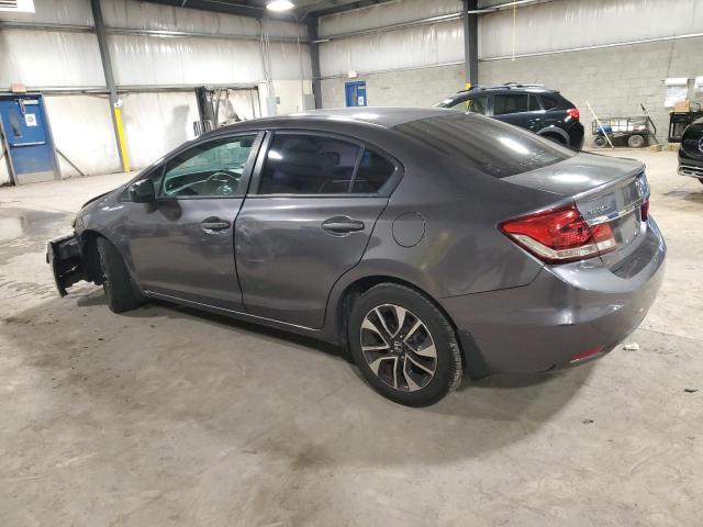2HGFB2F82EH532240 - 2014 HONDA CIVIC EX GRAY photo 2