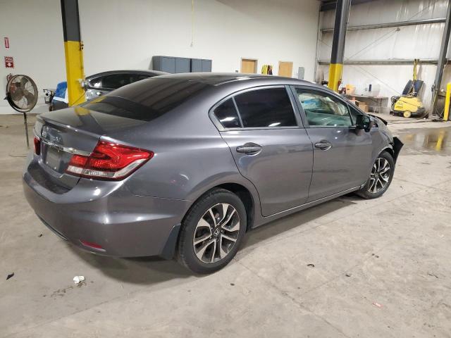 2HGFB2F82EH532240 - 2014 HONDA CIVIC EX GRAY photo 3