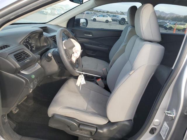 3CZRM3H3XFG715622 - 2015 HONDA CR-V LX SILVER photo 7