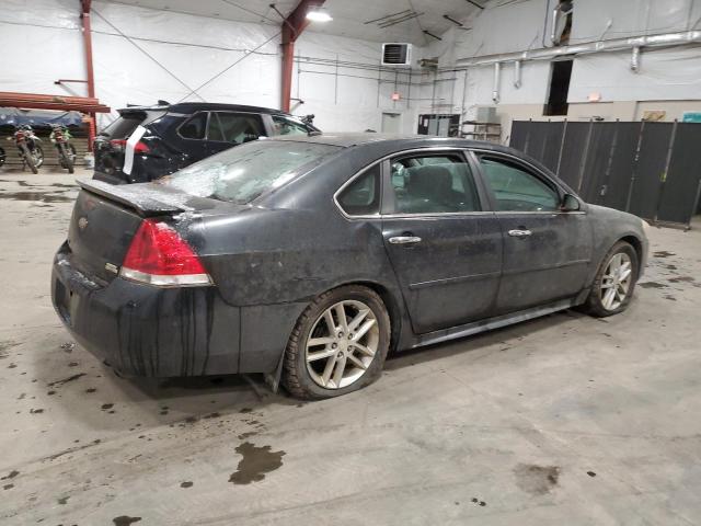 2G1WC5E30C1151522 - 2012 CHEVROLET IMPALA LTZ BLACK photo 3