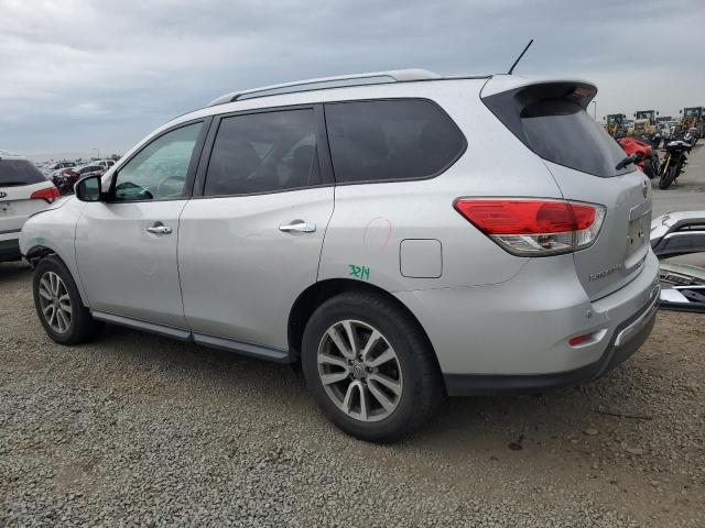 5N1AR2MN7FC604966 - 2015 NISSAN PATHFINDER S فضي صورة 2