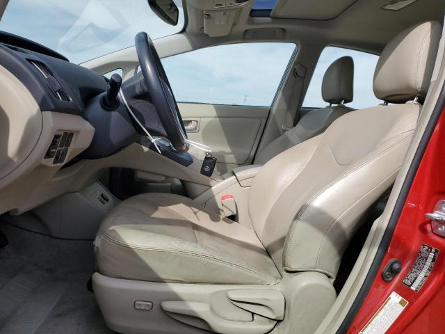 JTDKN3DU3A5067043 - 2010 TOYOTA PRIUS 红色 照片 7