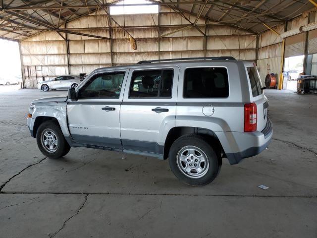 1C4NJPBA4CD538781 - 2012 JEEP PATRIOT SPORT SILVER photo 2