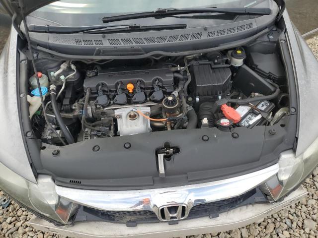 2HGFA1F65AH528592 - 2010 HONDA CIVIC LX-S SILVER photo 11