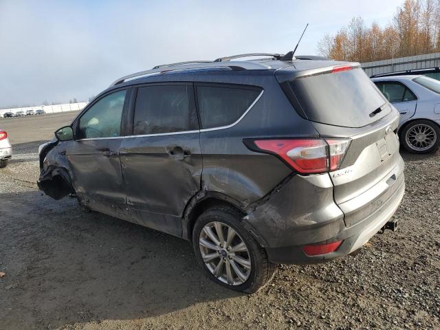 1FMCU9J91JUD37916 - 2018 FORD ESCAPE TITANIUM Gri fotoğraf 2