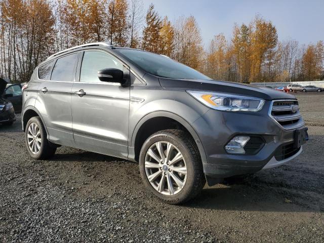 1FMCU9J91JUD37916 - 2018 FORD ESCAPE TITANIUM Gri fotoğraf 4