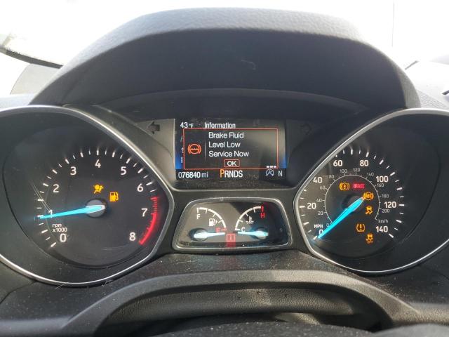 1FMCU9J91JUD37916 - 2018 FORD ESCAPE TITANIUM Gri fotoğraf 9